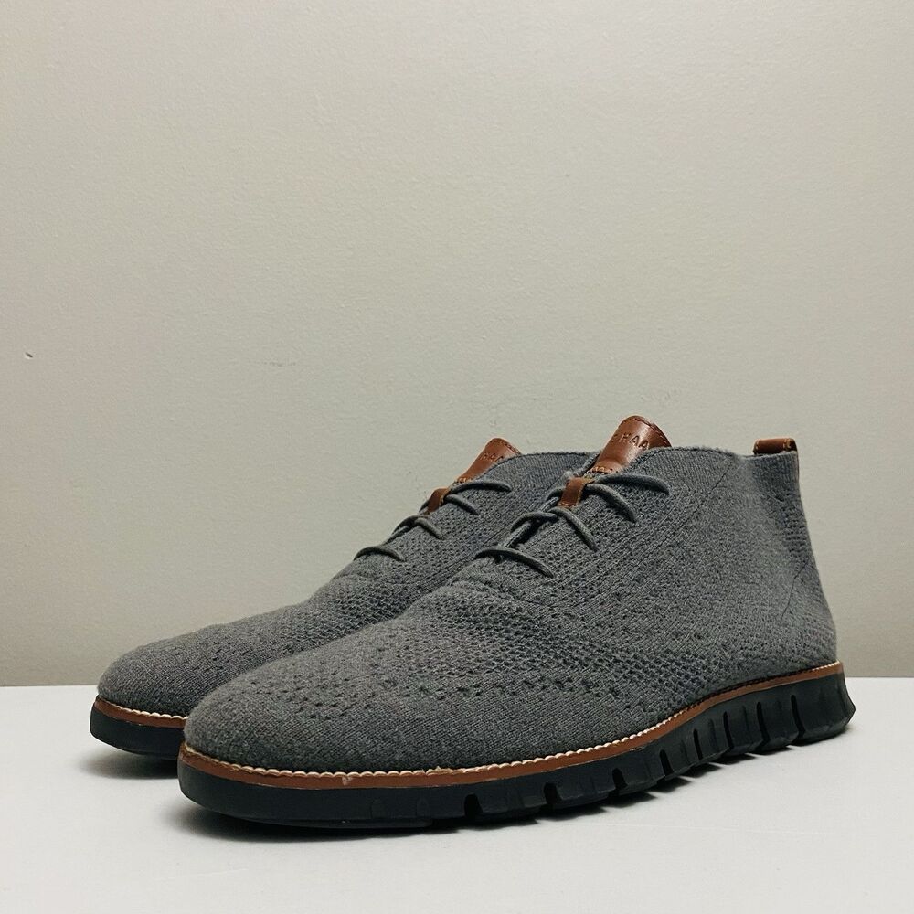 Cole Haan ZEROGRAND Stitchlite Wingtip Oxford Men's Casual Shoes C29426 Gray 13M - Picture 4 of 10